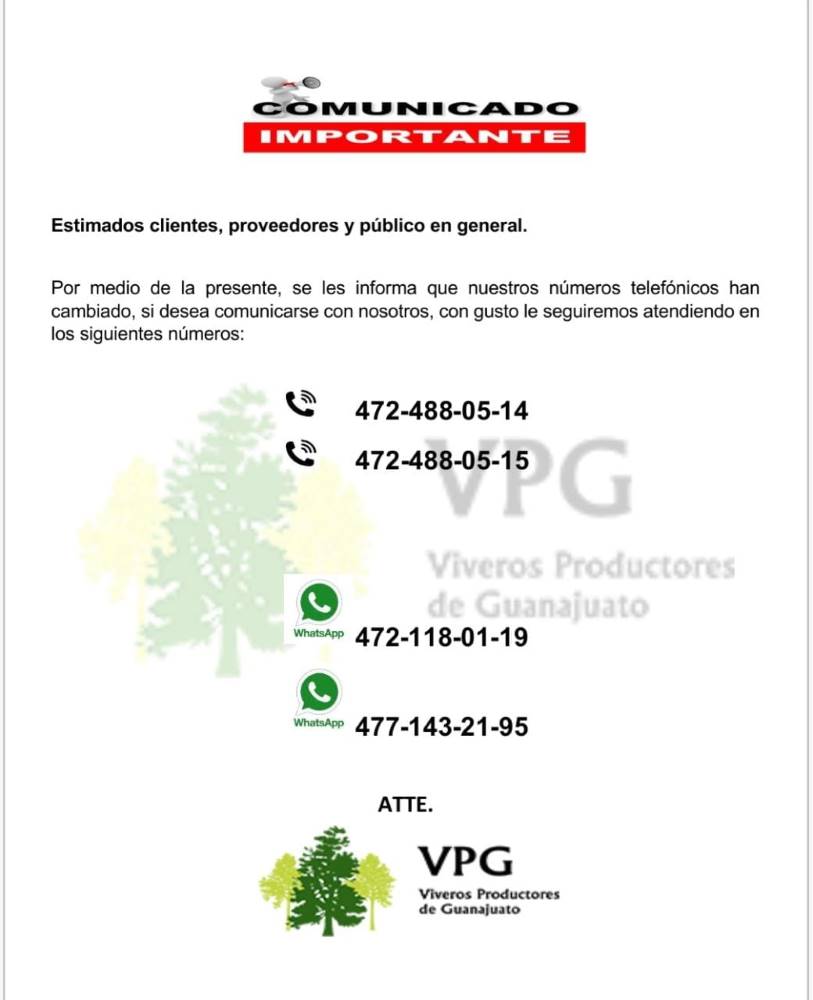 Viveros Productores de Guanajuato